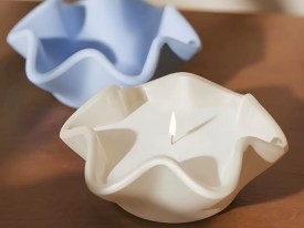 Molde silicona cuenco con volados